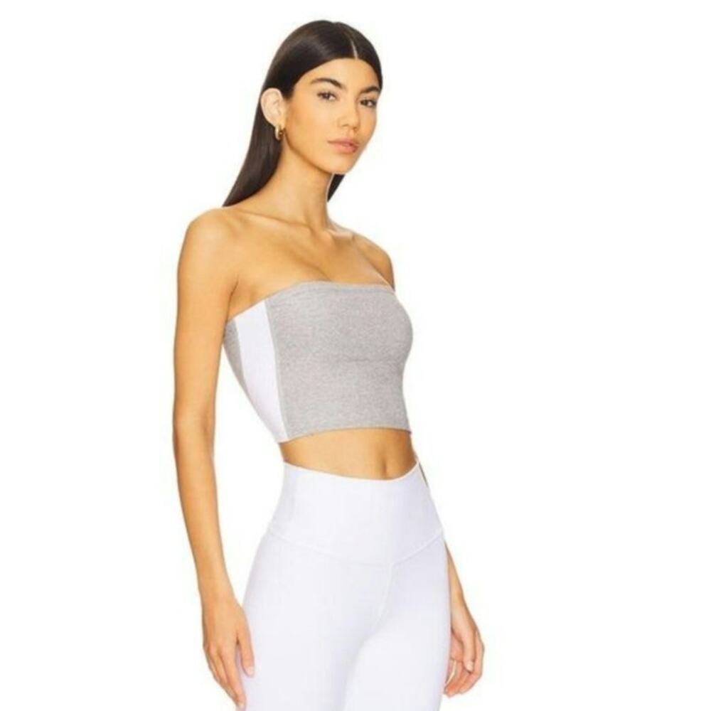 Beyond Yoga Space Dye Strapless Stripe Top Size: M New